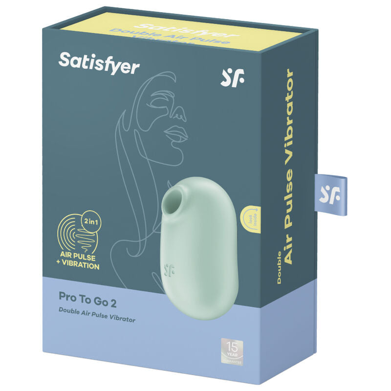 Succhia Clitoride Satisfyer Pro To Go 2 — Doppia Stimolazione