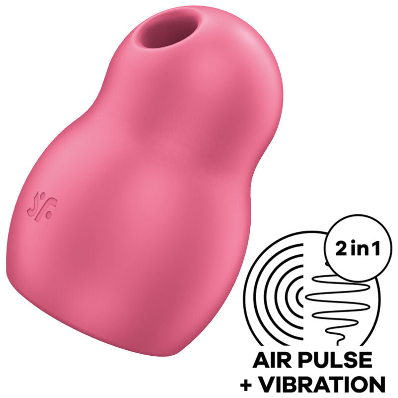 Succhia Clitoride Satisfyer Pro To Go 1 — Vibratore Doppio Rosso