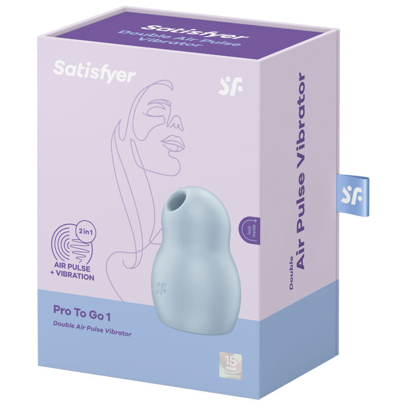 Succhia Clitoride Satisfyer Pro To Go 1 — Doppia Stimolazione