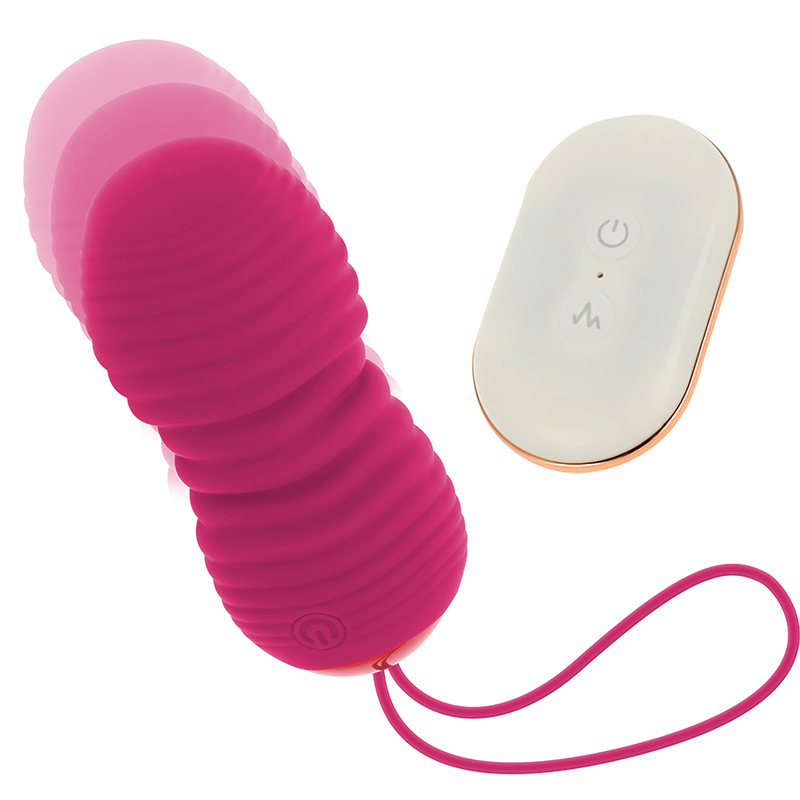 Uovo Vibrante OHMAMA Telecomandato 7 Modalità — Rosa