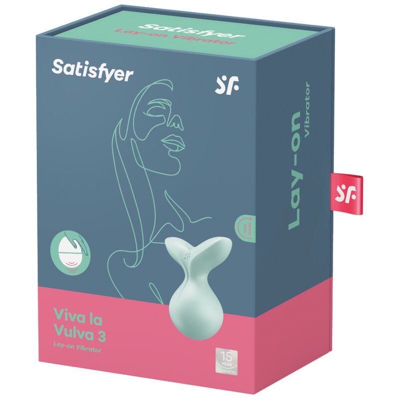 Stimolatore Vulvare Satisfyer Viva La Vulva 3 — Verde
