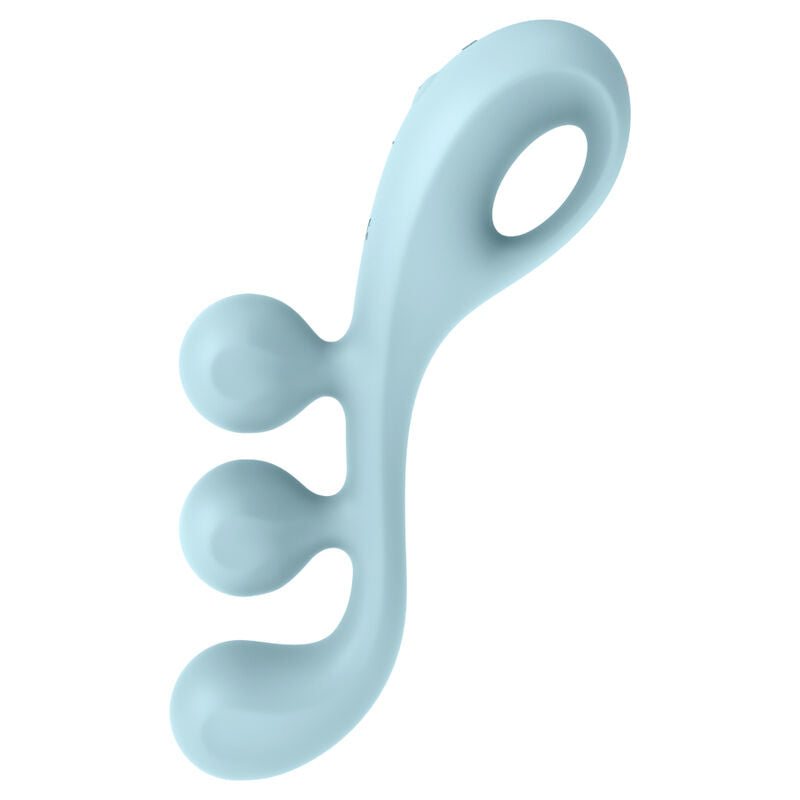 Vibratore Punto G Satisfyer Tri Ball 2 — 3 Motori, Blu