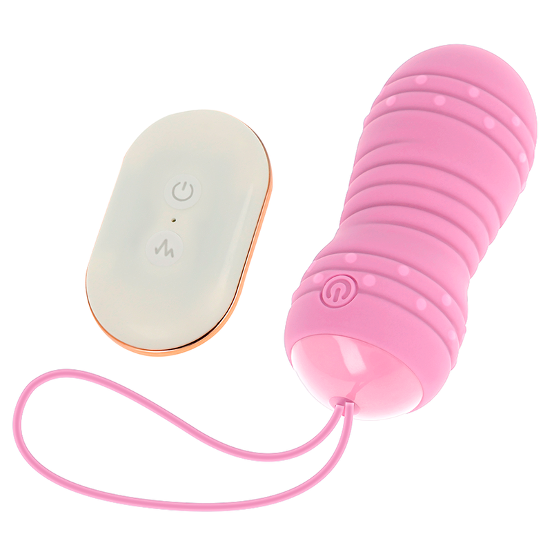 Uovo Vibrante Telecomandato Ohmama — 7 Modalità, Silicone Rosa