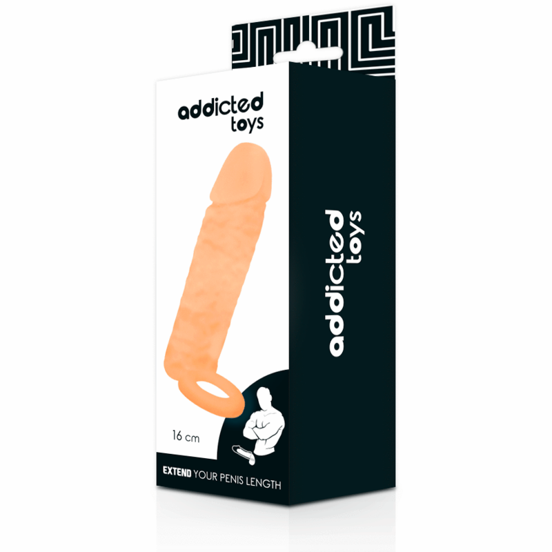 Guaina Fallica Estensore Addicted Toys — 16 cm