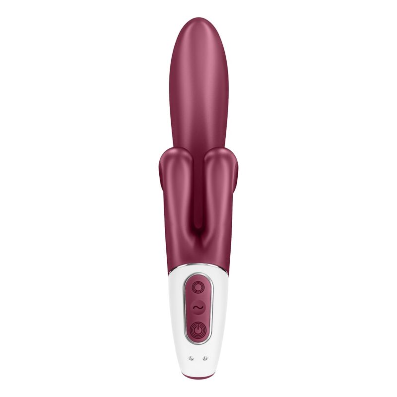 Vibratore Rabbit Punto G e Clitoride Satisfyer Touch Me — Rosso