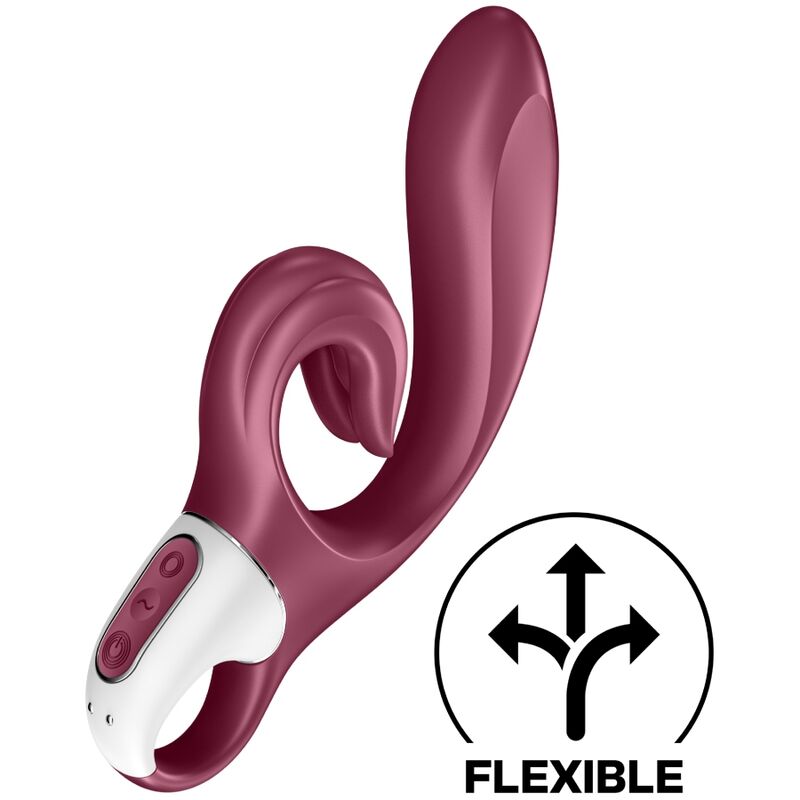 Vibratore Rabbit Punto G Satisfyer Love Me — Rosso