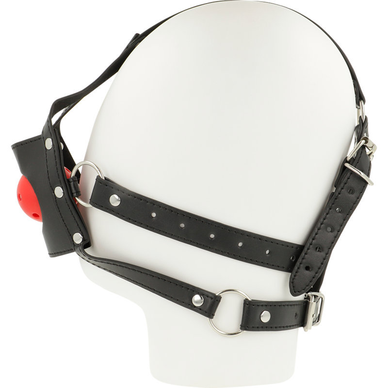 Museruola BDSM Bocca Aperta Ohmama Fetish — Regolabile