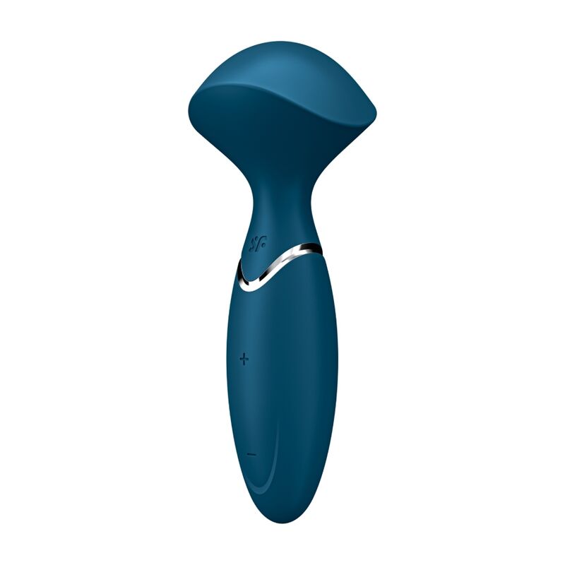 Vibratore Wand Satisfyer Mini Wand-er — Compatto, Blu