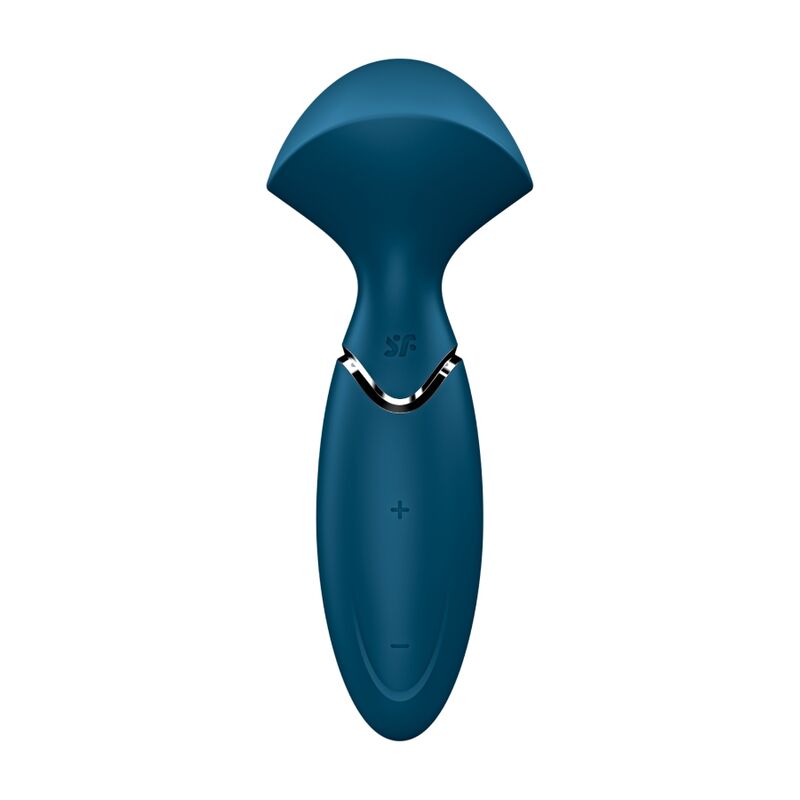 Vibratore Wand Satisfyer Mini Wand-er — Compatto, Blu