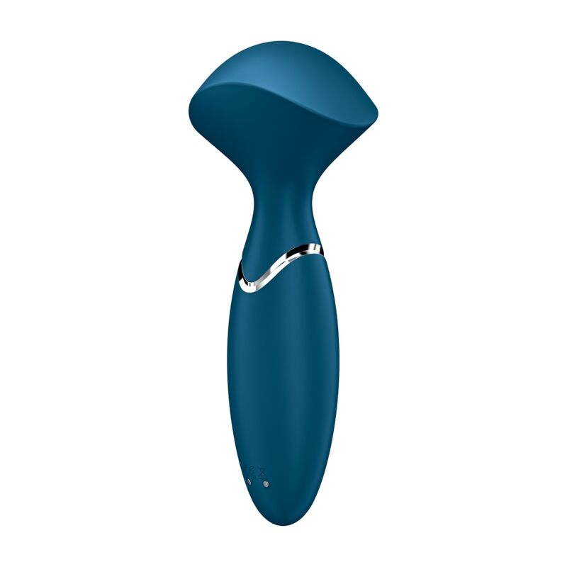 Vibratore Wand Satisfyer Mini Wand-er — Compatto, Blu