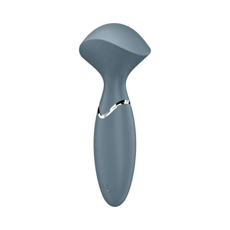 Vibratore Wand Satisfyer Mini Wand-er — Grigio, 16 cm