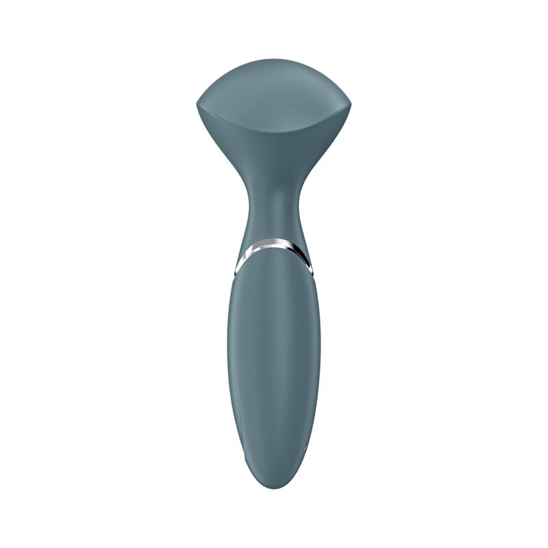 Vibratore Wand Satisfyer Mini Wand-er — Grigio, 16 cm
