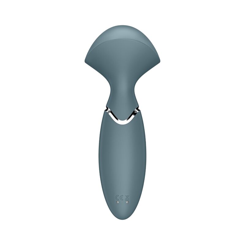 Vibratore Wand Satisfyer Mini Wand-er — Grigio, 16 cm