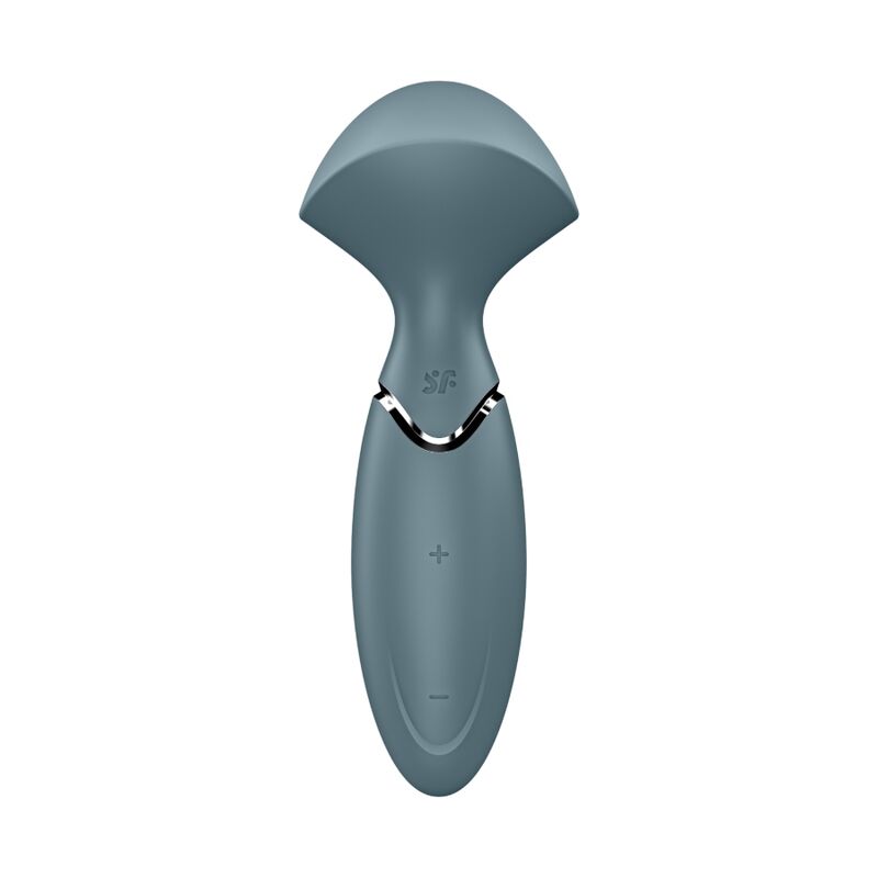 Vibratore Wand Satisfyer Mini Wand-er — Grigio, 16 cm