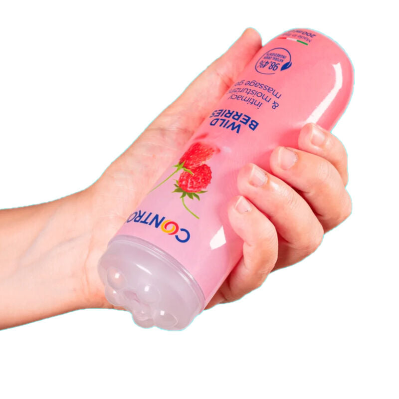 Olio da Massaggio Erotico Control Frutti di Bosco — 200 ml