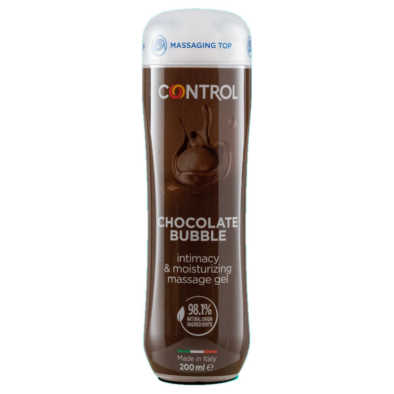 Olio da Massaggio Erotico Control Bubble Chocolate — 200 ml