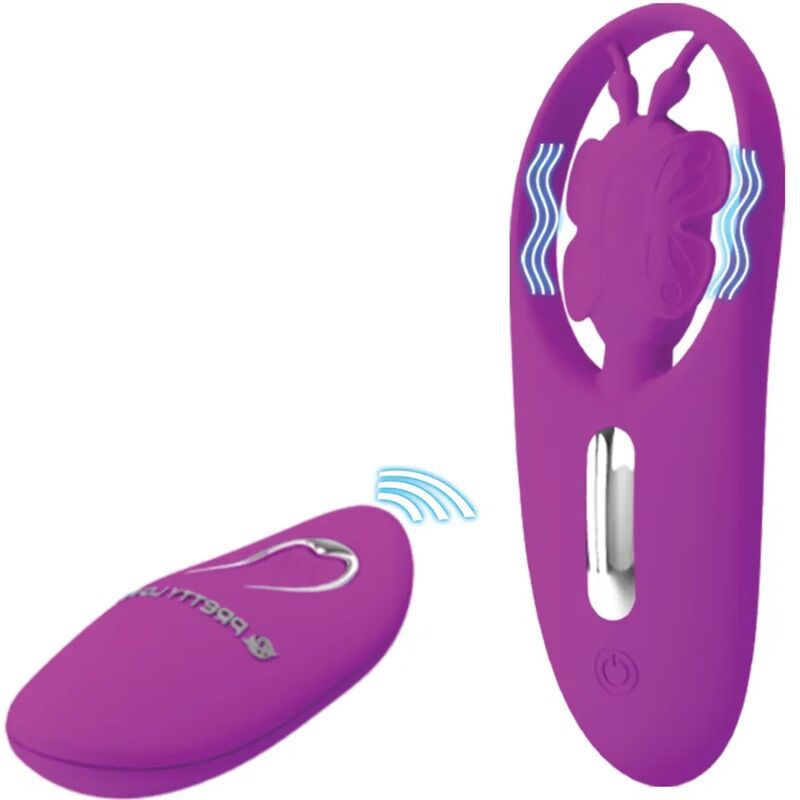 Stimolatore Clitoride con Telecomando Pretty Love Dancing — Lilla
