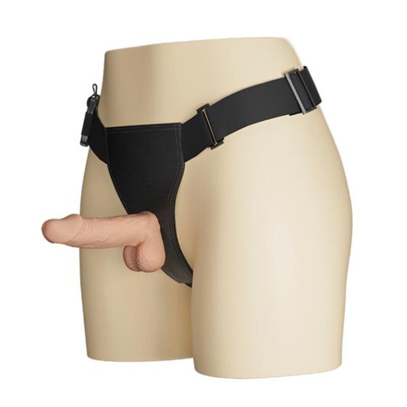 Imbracatura Strapless con Dildo Realistico Baile — 19,4 cm