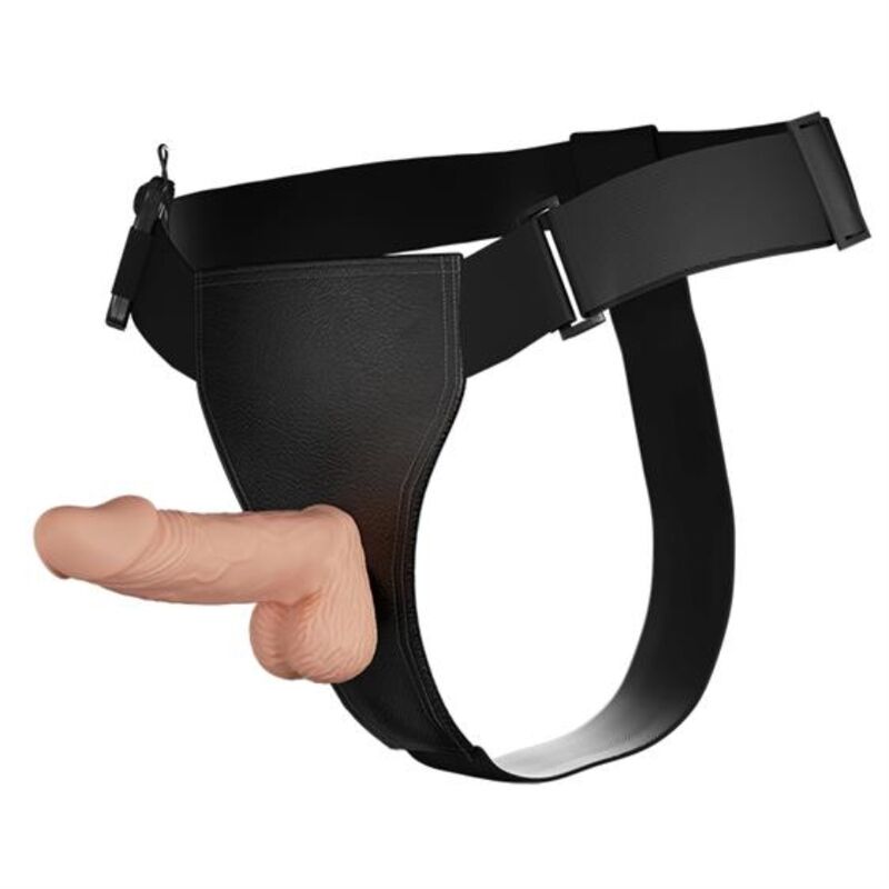 Imbracatura Strapless con Dildo Realistico Baile — 19,4 cm