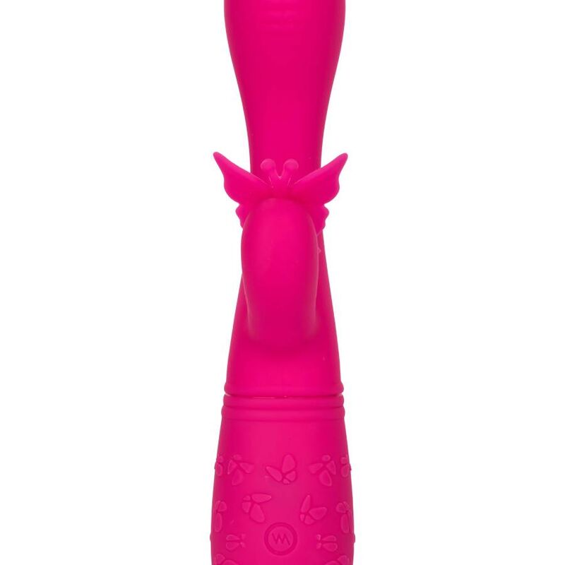 Stimolatore Vulvare Vibrante Calexotics Butterfly Kiss Flutter — Rosa