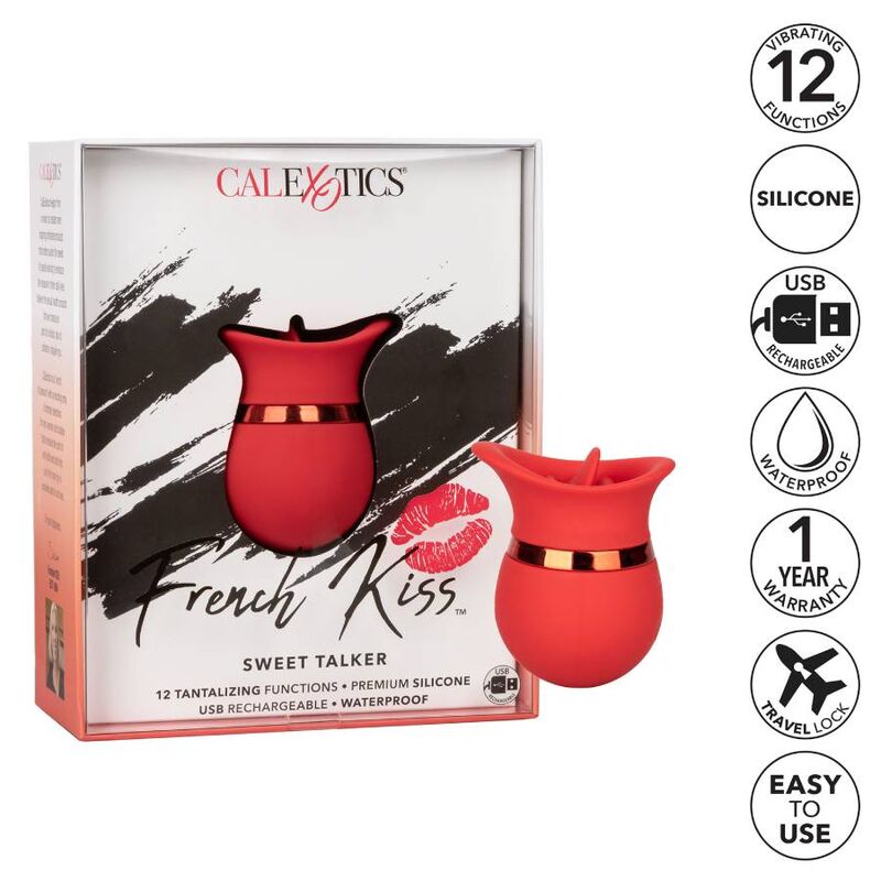 Stimolatore Vulvare Tascabile Calexotics French Kiss Sweet Talker