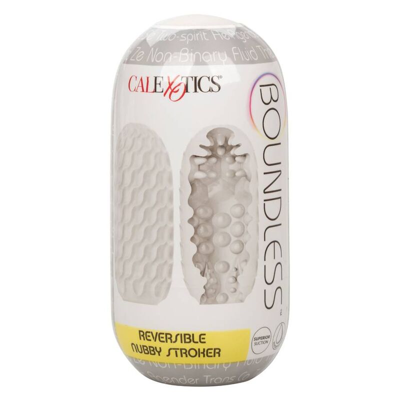Masturbatore Maschile Reversibile Calexotics Nubby Stroker