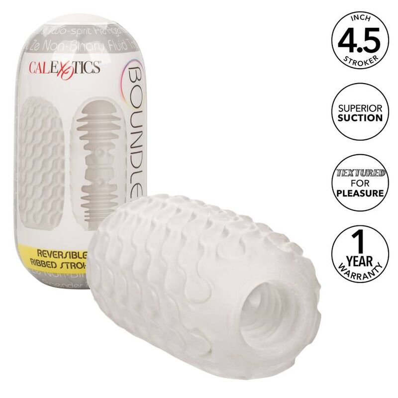Masturbatore Maschile Reversibile Calexotics Boundless — Stroker