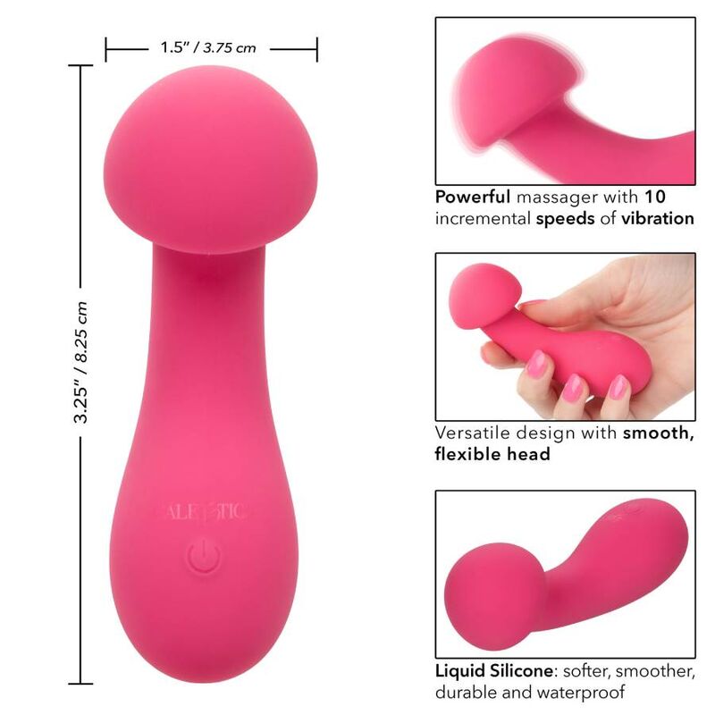Vibratore Clitoride Calexotics Pixies — Silicone, 10 Velocità