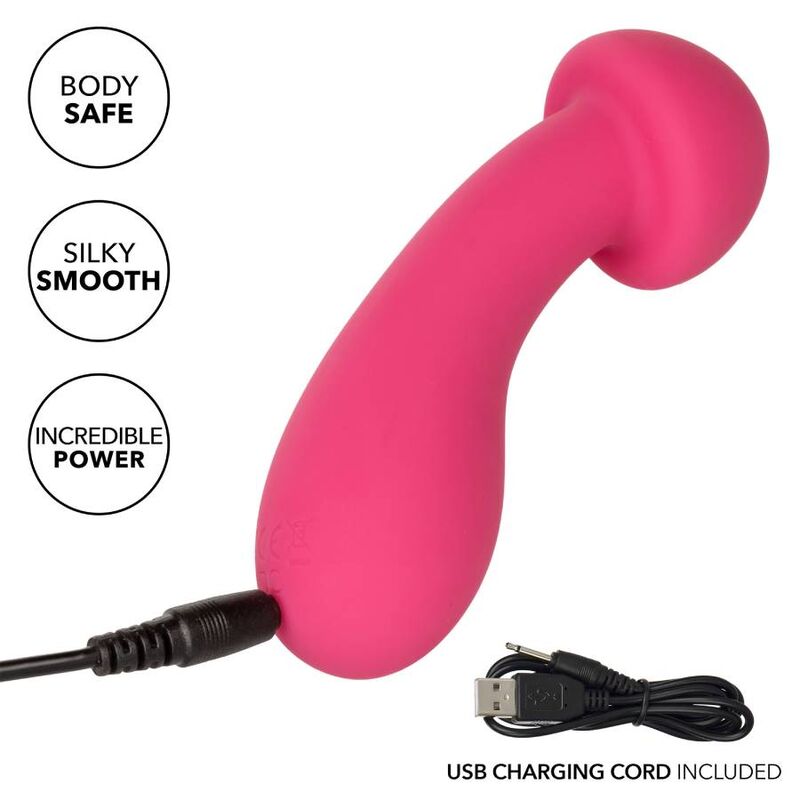 Vibratore Clitoride Calexotics Pixies — Silicone, 10 Velocità