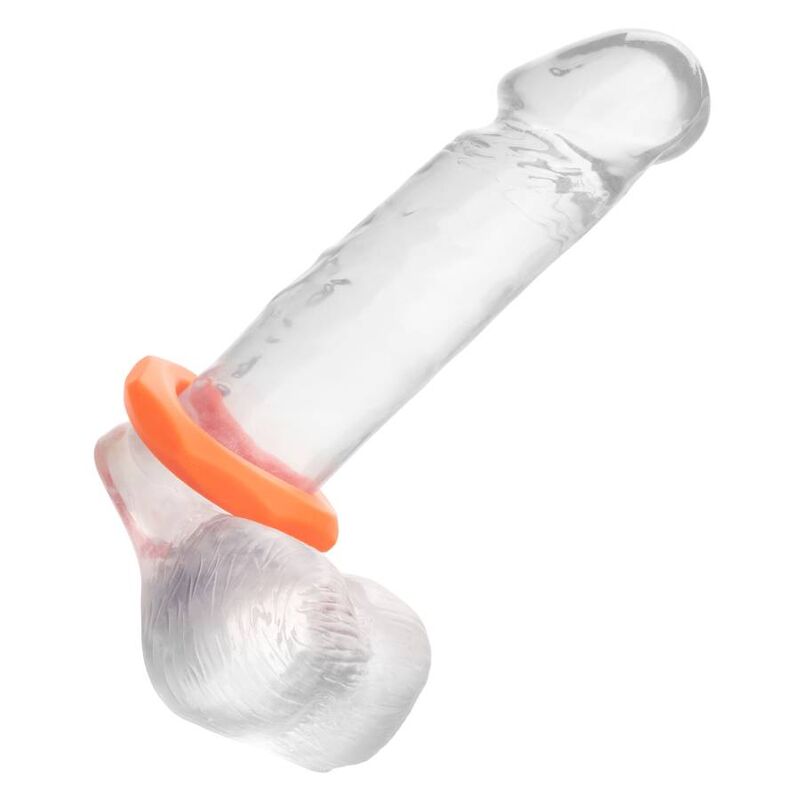 Anello Fallico Vibrante Calexotics Alpha Sexagon — Silicone
