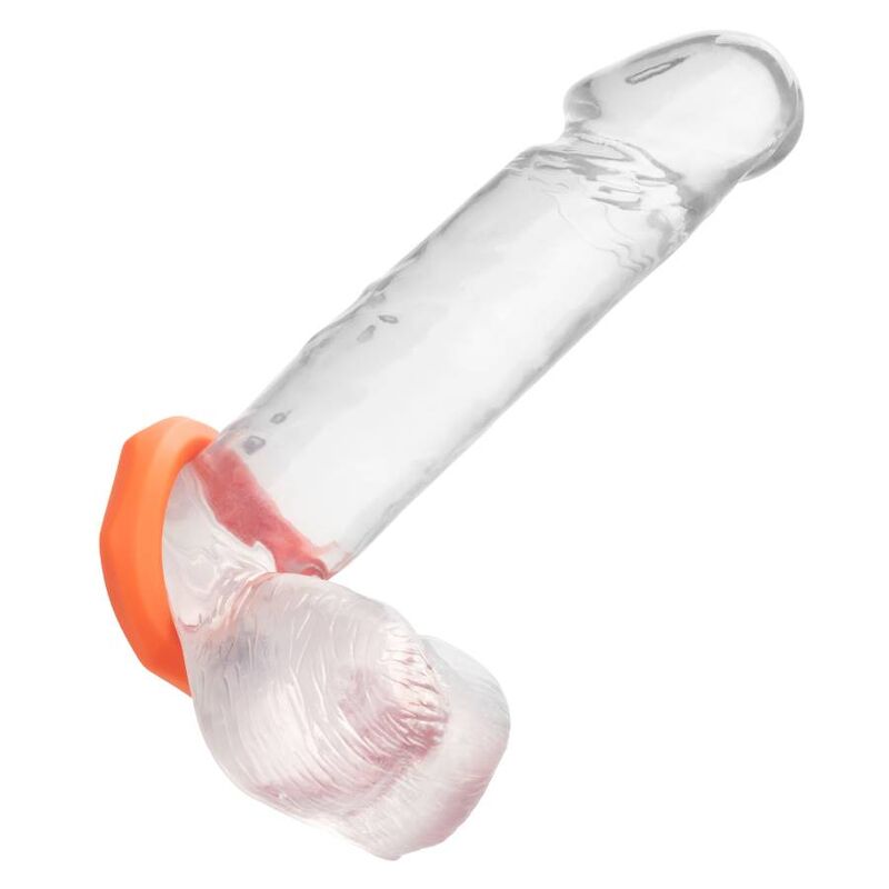 Anello Fallico Vibrante Calexotics Alpha Sexagon — Silicone
