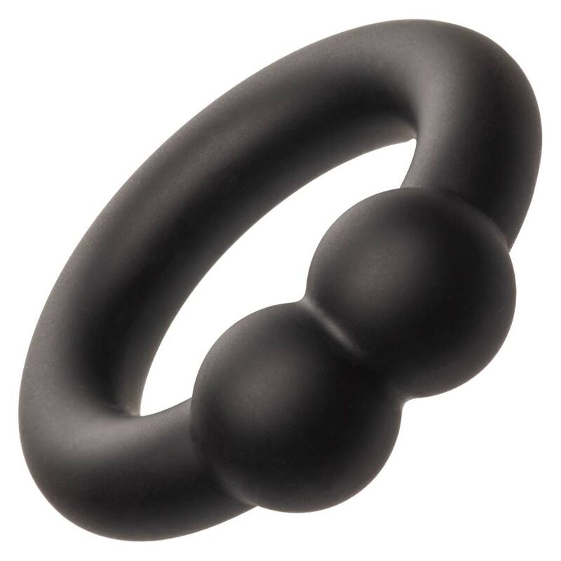 Anello Fallico Vibrante Calexotics Alpha Muscle — Silicone Nero