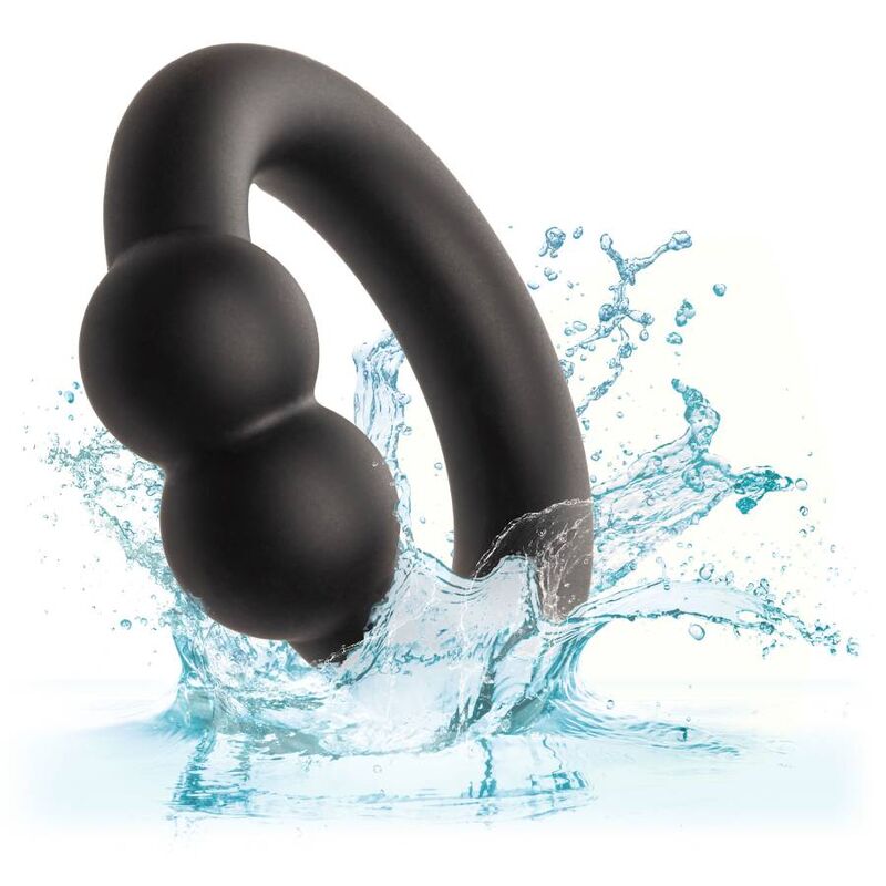 Anello Fallico Vibrante Calexotics Alpha Muscle — Silicone Nero