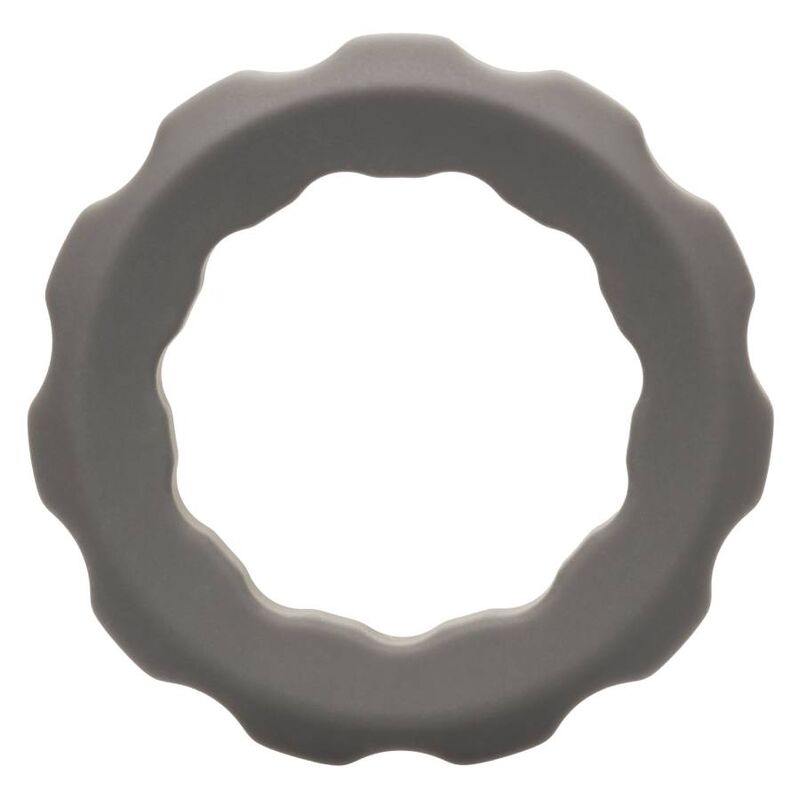 Anello Fallico Vibrante Calexotics Alpha — Silicone, Grigio