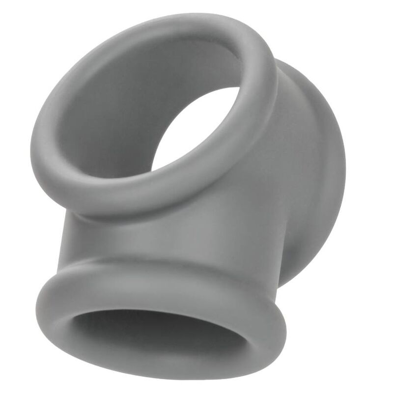 Anello Fallico Vibrante Calexotics Alpha Precision — Silicone Grigio