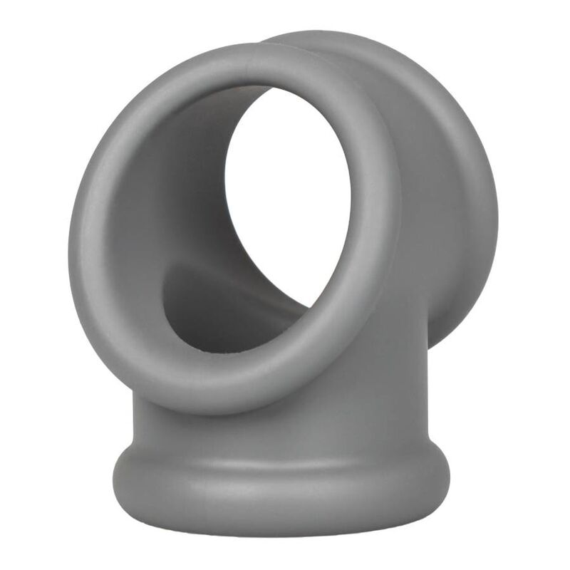 Anello Fallico Vibrante Calexotics Alpha Precision — Silicone Grigio