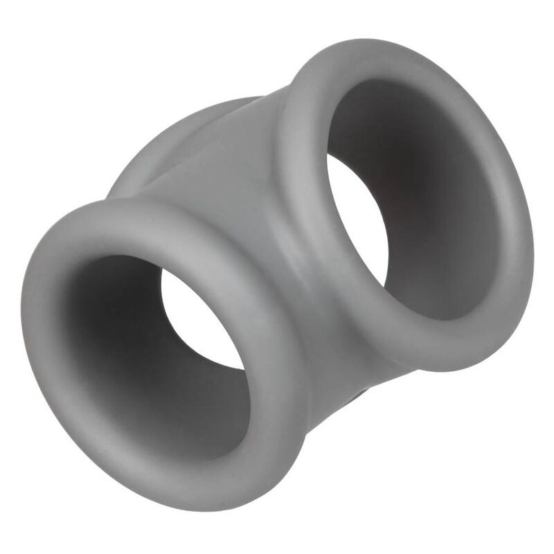 Anello Fallico Vibrante Calexotics Alpha Precision — Silicone Grigio