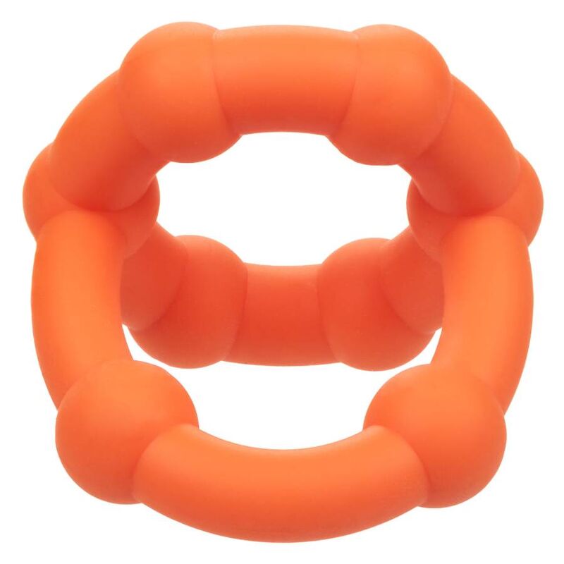 Anello Fallico Vibrante Calexotics Alpha All Star — Arancione