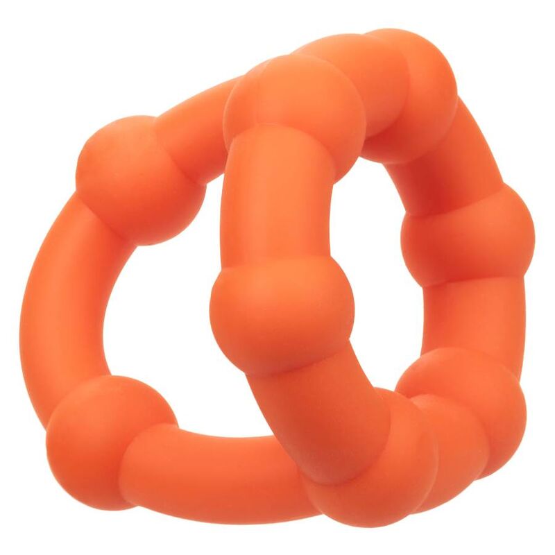 Anello Fallico Vibrante Calexotics Alpha All Star — Arancione
