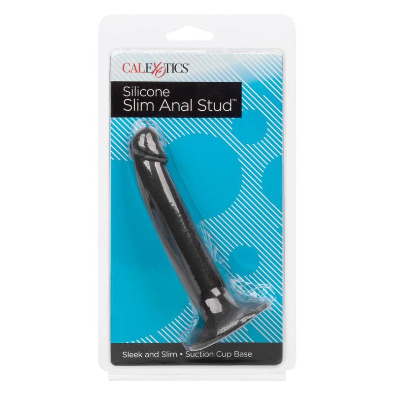Plug Anale in Silicone Calexotics Studio Slim — Base Ventosa