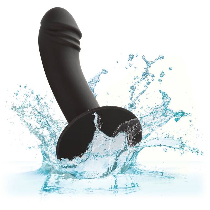 Plug Anale Curvo in Silicone Calexotics Studio — Base Ventosa
