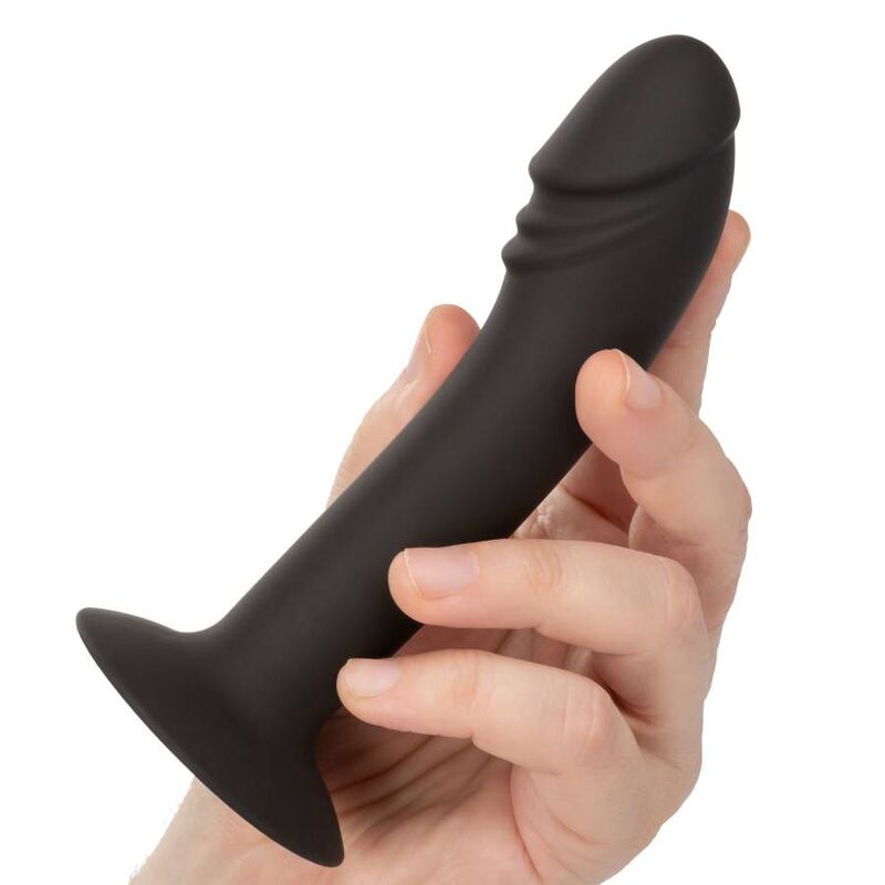 Plug Anale Curvo in Silicone Calexotics Studio — Base Ventosa