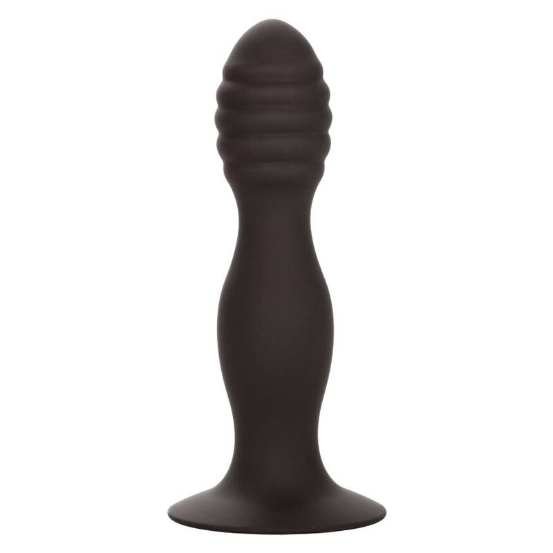 Plug Anale a Costine in Silicone CalExotics Studio — Ventosa
