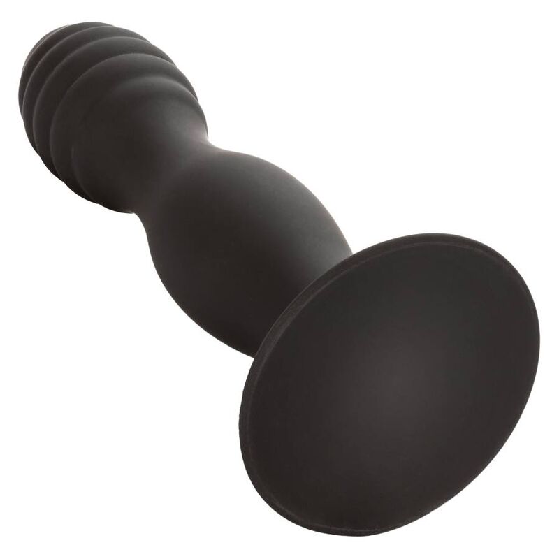 Plug Anale a Costine in Silicone CalExotics Studio — Ventosa