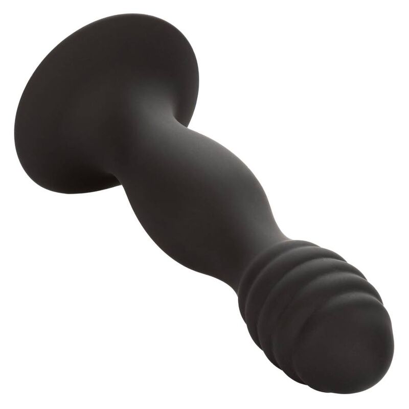 Plug Anale a Costine in Silicone CalExotics Studio — Ventosa
