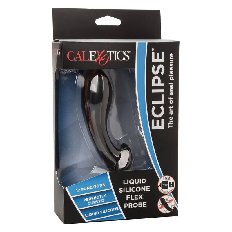 Plug Anale Flessibile Calexotics Eclipse — Silicone Liquido