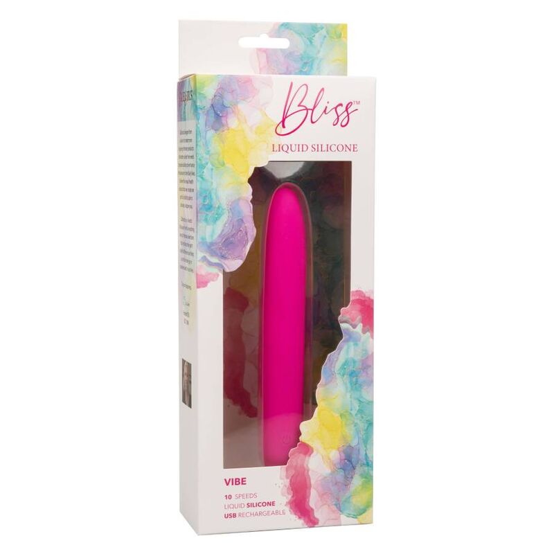 Vibratore Clitoride Calexotics Bliss Vibe — Silicone, 10 Velocità