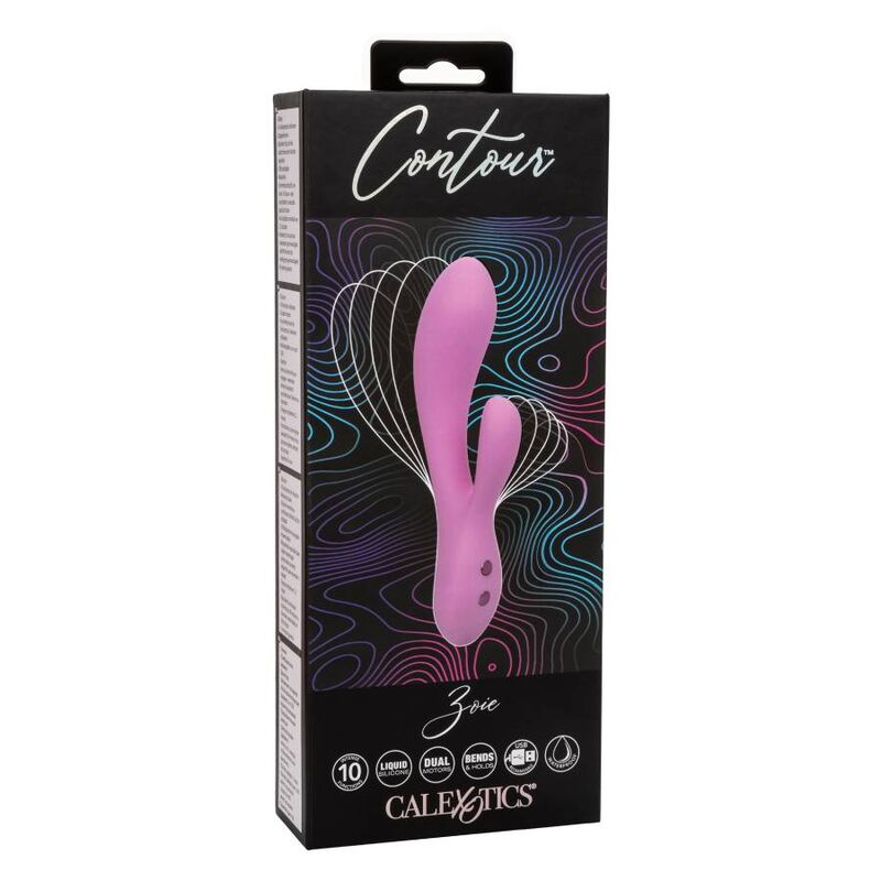 Vibratore Rabbit Punto G Calexotics Contour Zoie — Rosa