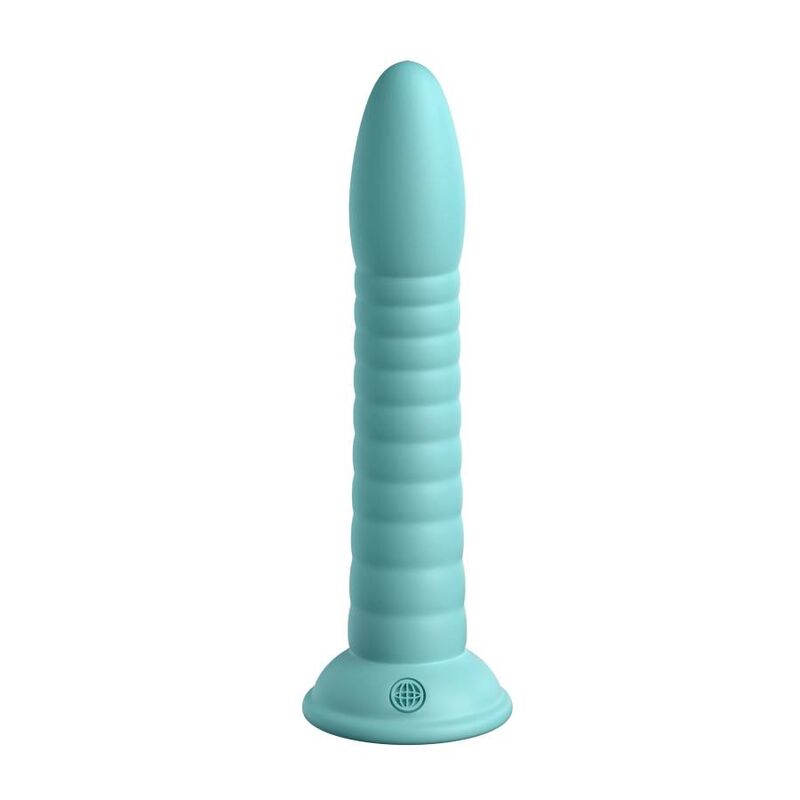 Dildo con Ventosa Dillio Wild Thing — Silicone Platino 18 cm