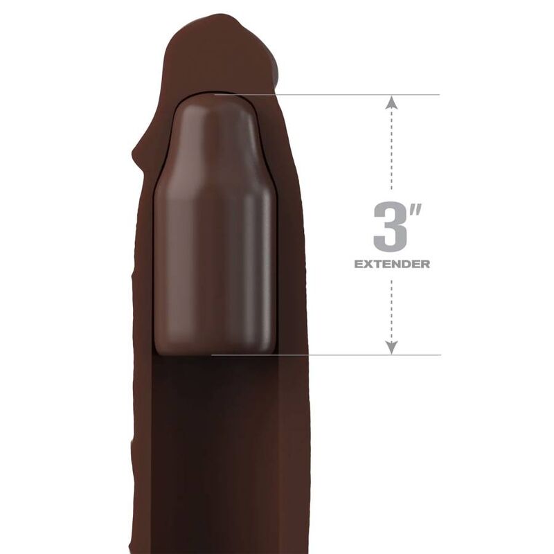 Guaina Fallica con Cinturino Fantasy X-Tensions Elite — 17,78 cm